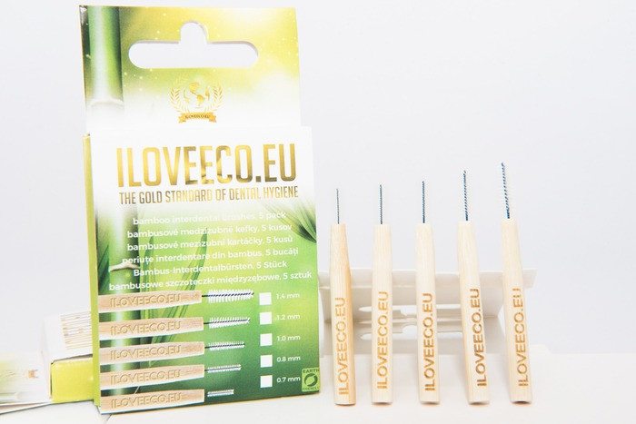 Ilove eco Medzizubné bambusové kefky - velkost 1,2 mm