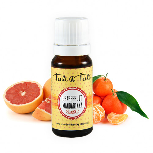 Grapefruit a Mandarinka prírodný esenciálny olej Ťuli Ťuli
