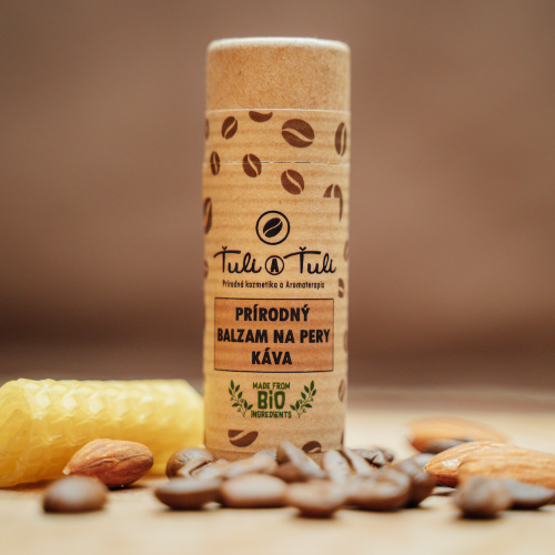 Ťuli a Ťuli - Prírodný balzam na pery káva