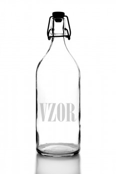 Sklenená bezfarebná fľaša Holmestrand 0,5L