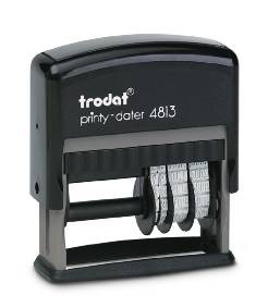 Trodat 4813 numberer