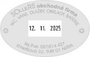 Štočok na Colop Printer Oval 55 Dater